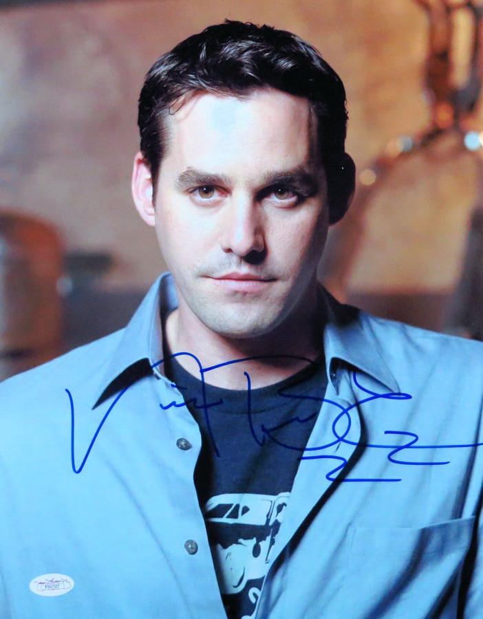 Nicholas Brendon Autographed 11X14 Photo Buffy the Vampire Slayer JSA F60727