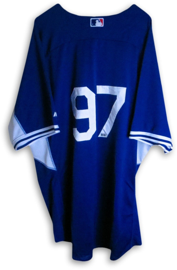 Los Angeles Dodgers Team Issue Batting Practice Jersey 2015 Blank #97 HZ836018