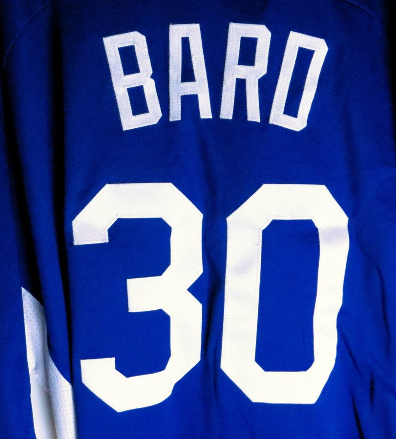 Josh Bard Dodgers Team Issue Batting Practice Jersey #30 MLB FJ006864