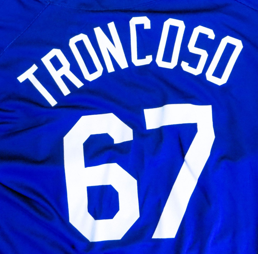 Ramon Troncoso Team Issue Batting Practice Jersey 2009 Dodgers #67 Size 48