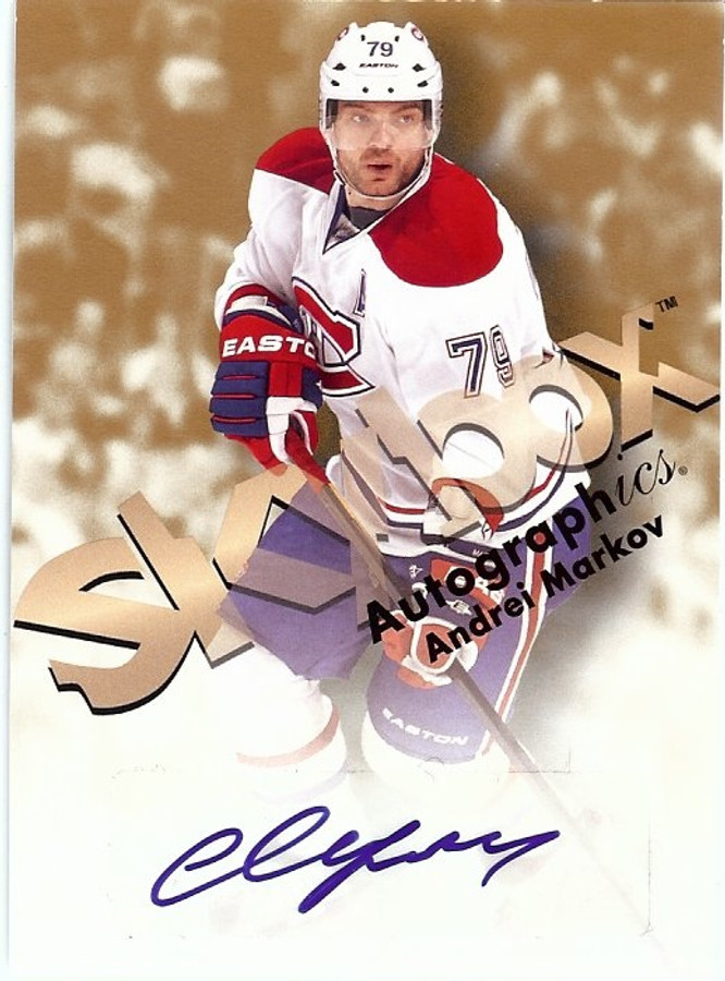 Andrei Markov 2012-13 Fleer Retro Skybox Autographics Autograph Canadiens #AM