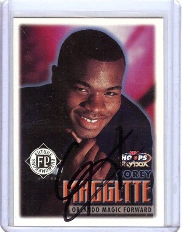 Corey Maggette 99-00 Skybox Hoops Card Auto Autograph