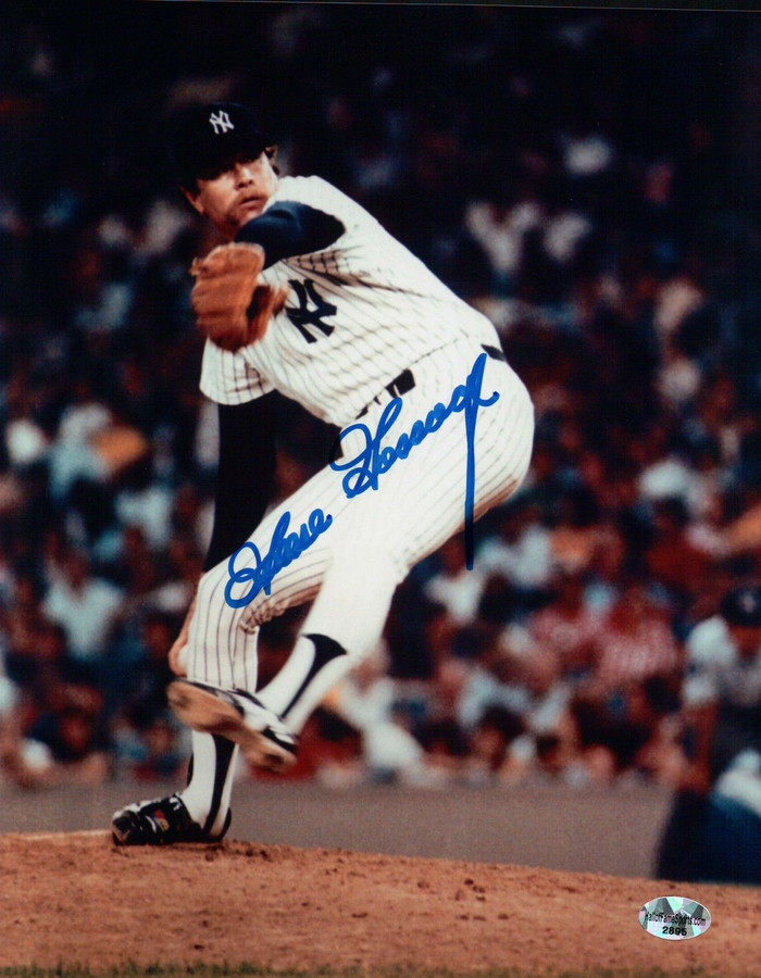Rich Goose Gossage Signed 8X10 Photo Autograph New York Yankees Auto w/COA