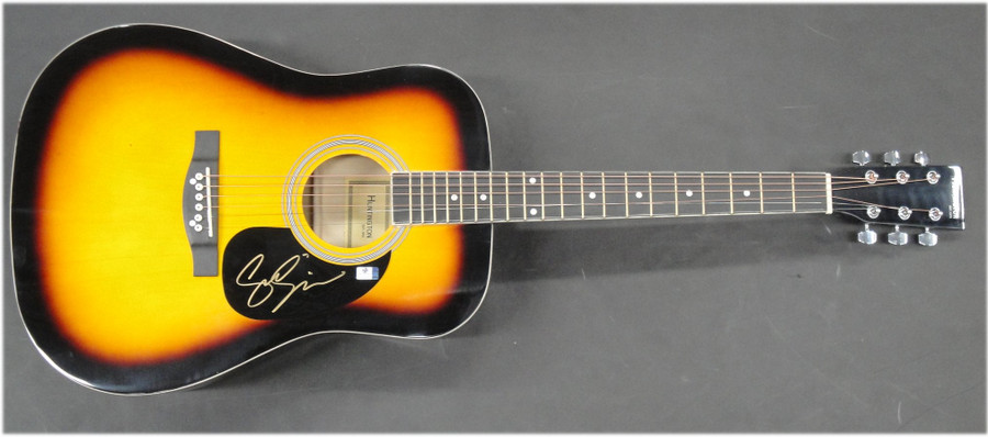 Sam Smith Hand Signed Autographed Acoustic Guitar Rock Star GA GV 869067