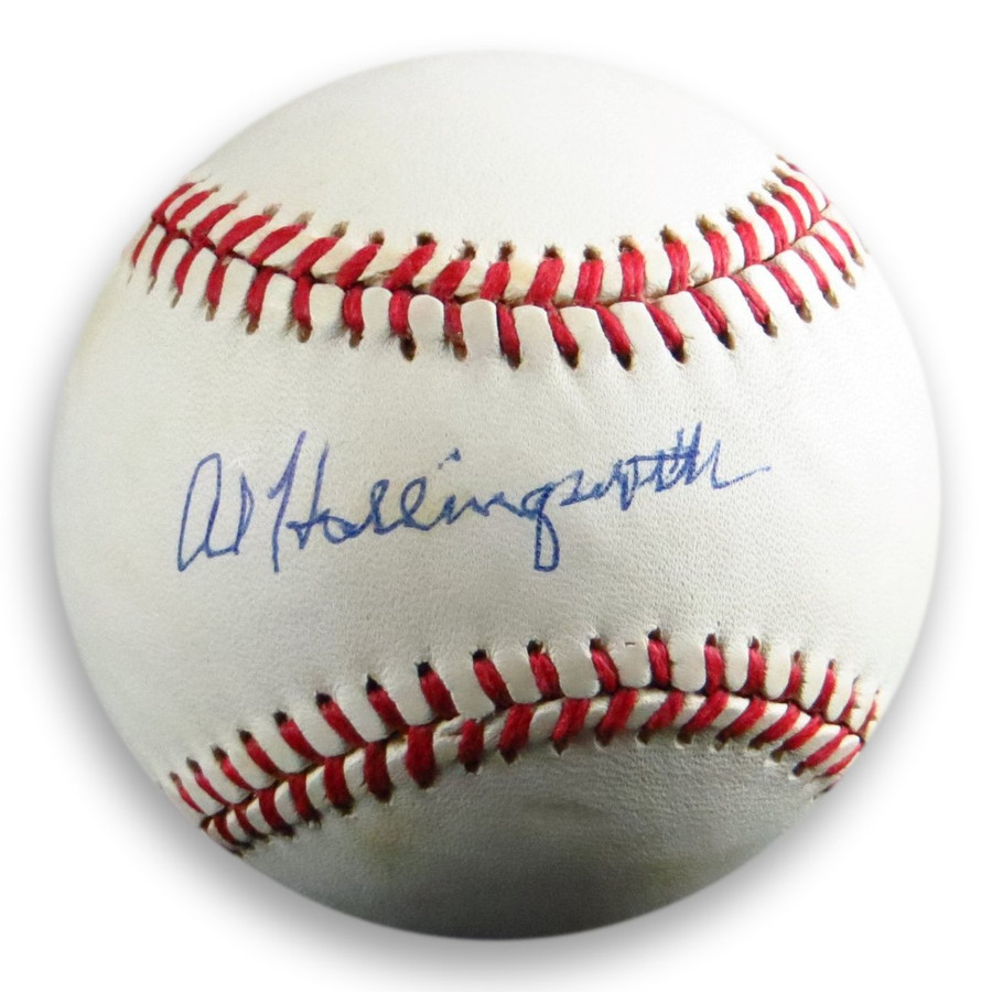 Al Hollingsworth Signed Autographed Official NL Baseball Brooklyn Dodgers COA