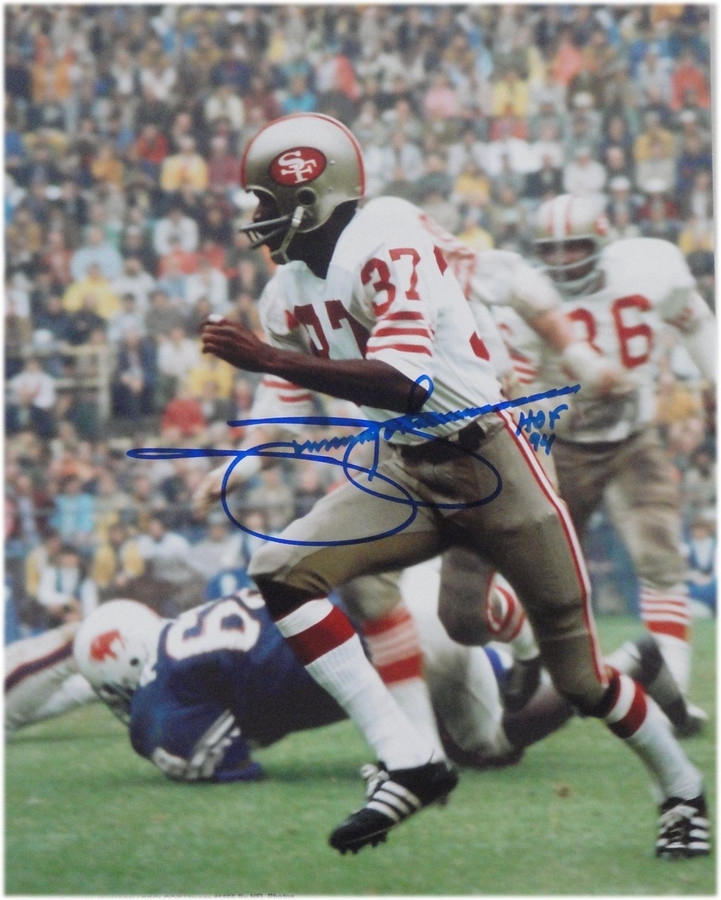 Jimmy Johnson Hand Signed Autographed 11x14 Photo San Francisco 49ers W/ COA