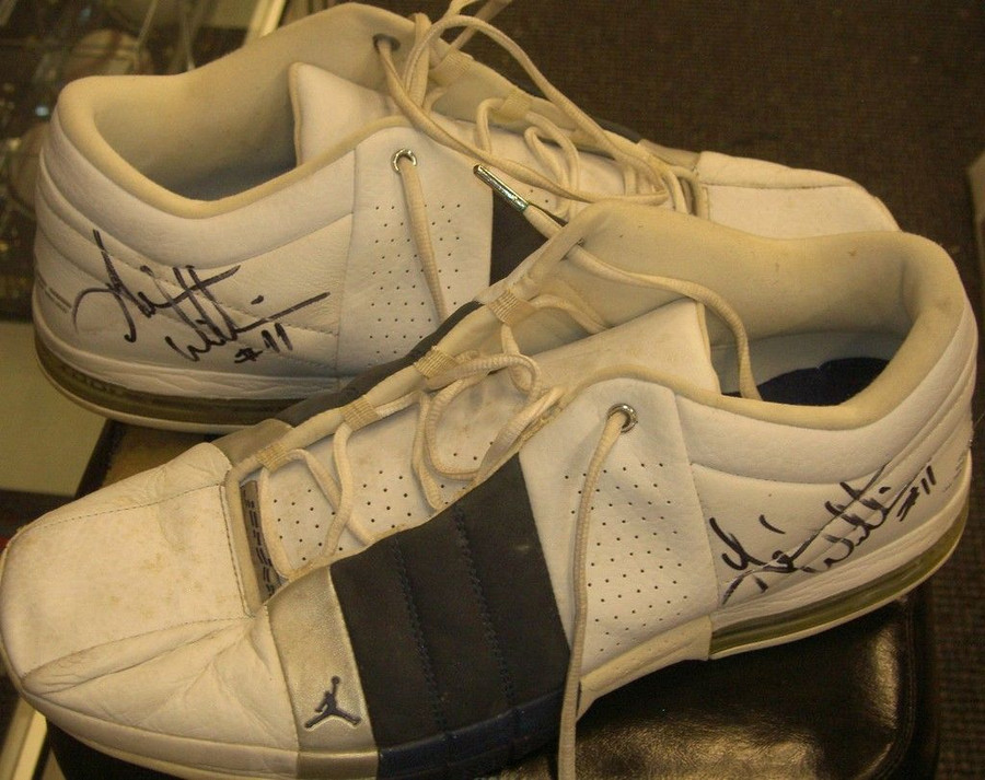 George Williams Auto Signed Game Used Shoes