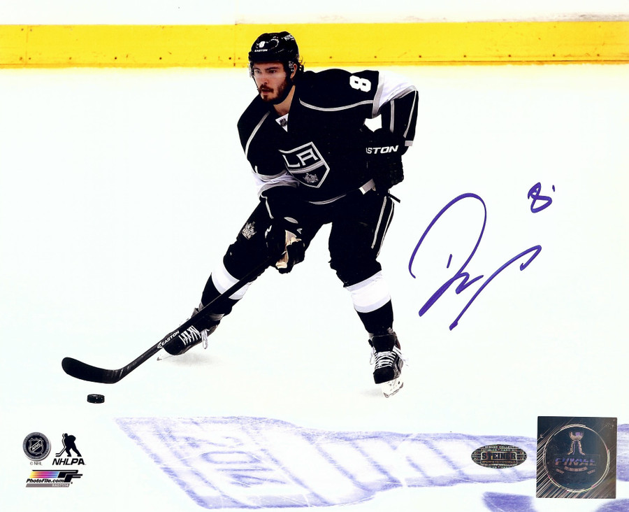 Drew Doughty Signed Autographed 8X10 Photo Kings 2014 Playoffs Action Steiner