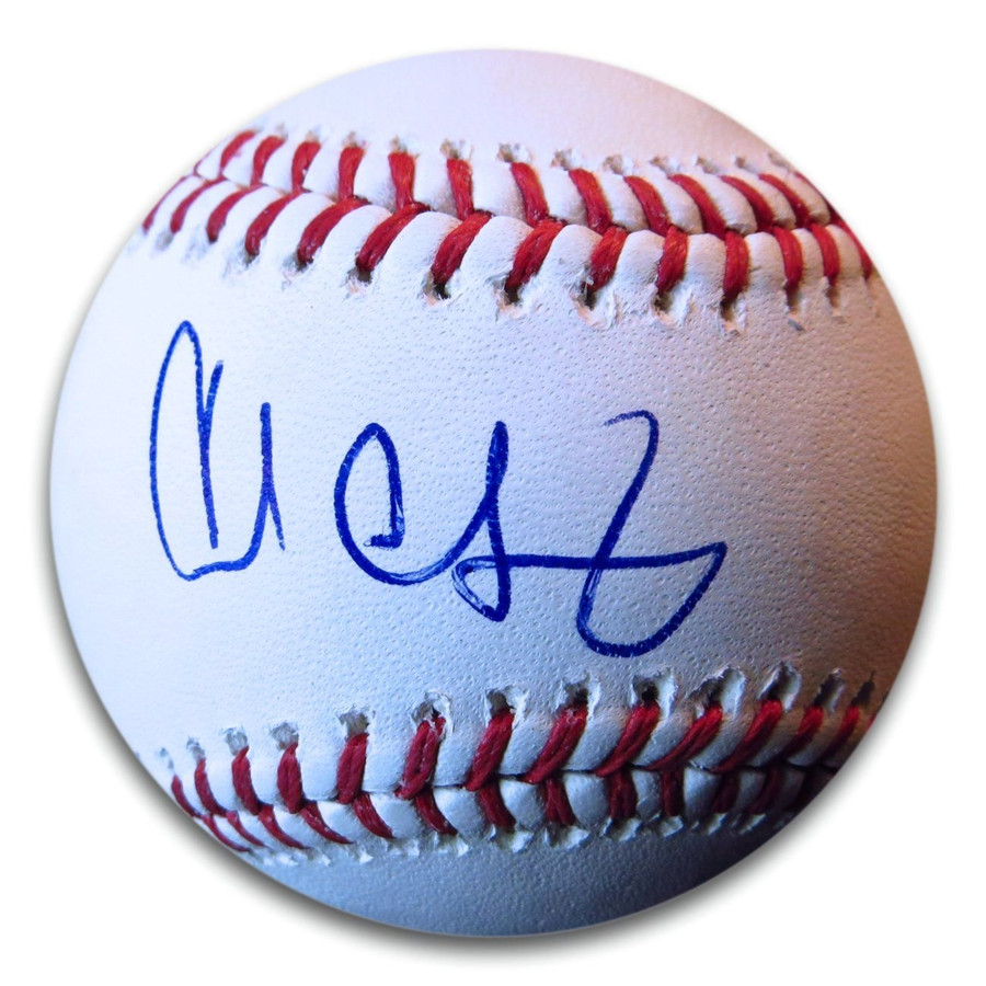 Carl Crawford Signed Autographed Baseball Dodgers Rays Red Sox w/COA