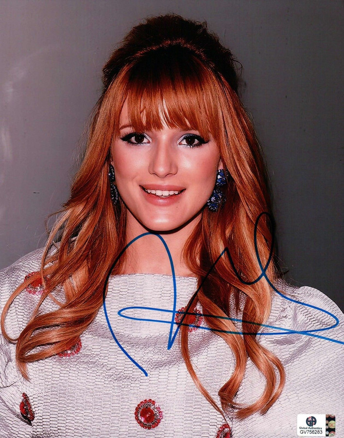Bella Thorne Hand Signed Autographed 8x10 Photo Sexy Beautiful GA 756283