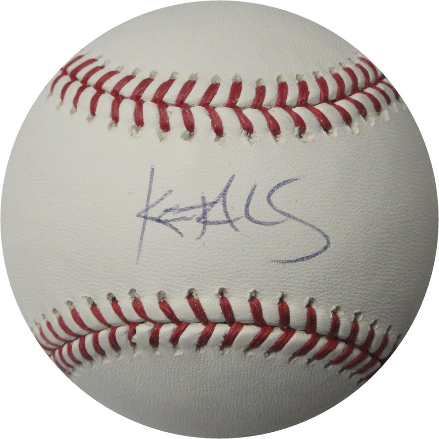 Kevin Ahrens Hand Signed Autographed Major League Baseball Blue Jays