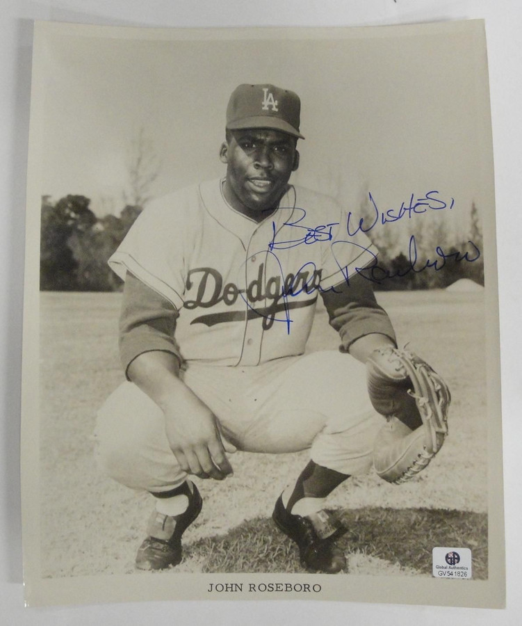 John Roseboro Signed Autographed 8x10 Photograph Photo Los Angeles Dodger GAI