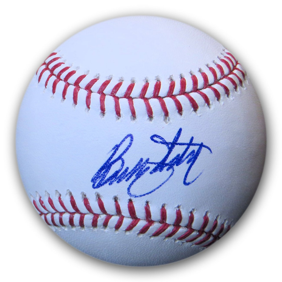 Billy Ashley Signed Autographed MLB Baseball Los Angeles Dodgers MLB JD420130