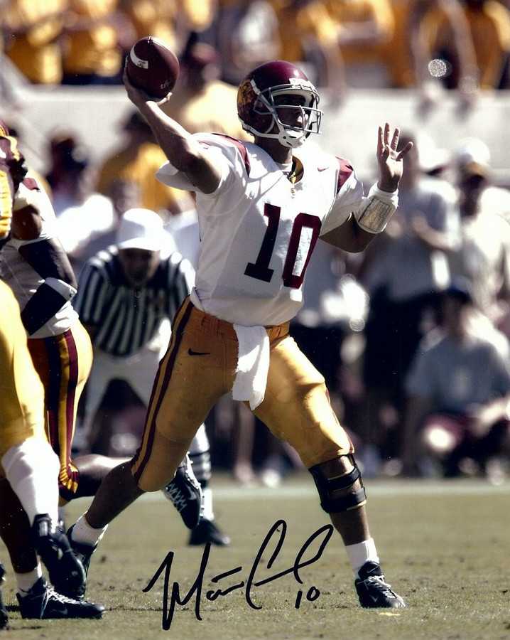 Matt Cassel Signed Autographed 8X10 Photo USC Trojans Throwing Pass w/COA