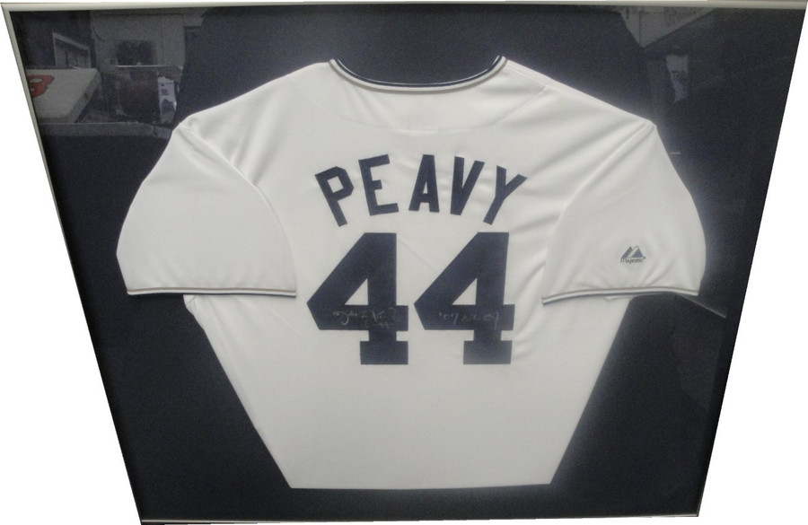 Jake Peavy Hand Signed Autographed Jersey San Diego Padres W/ COA