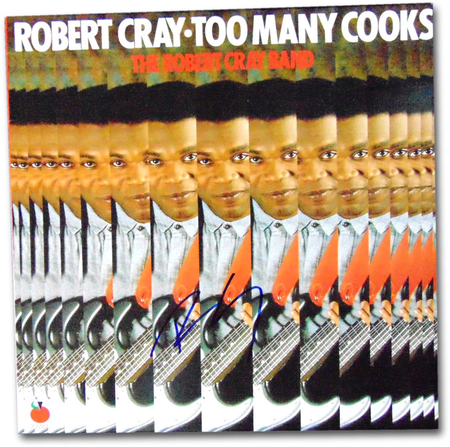 Robert Cray Signed Autographed Record Album Cover Too Many Cooks JSA CC77035