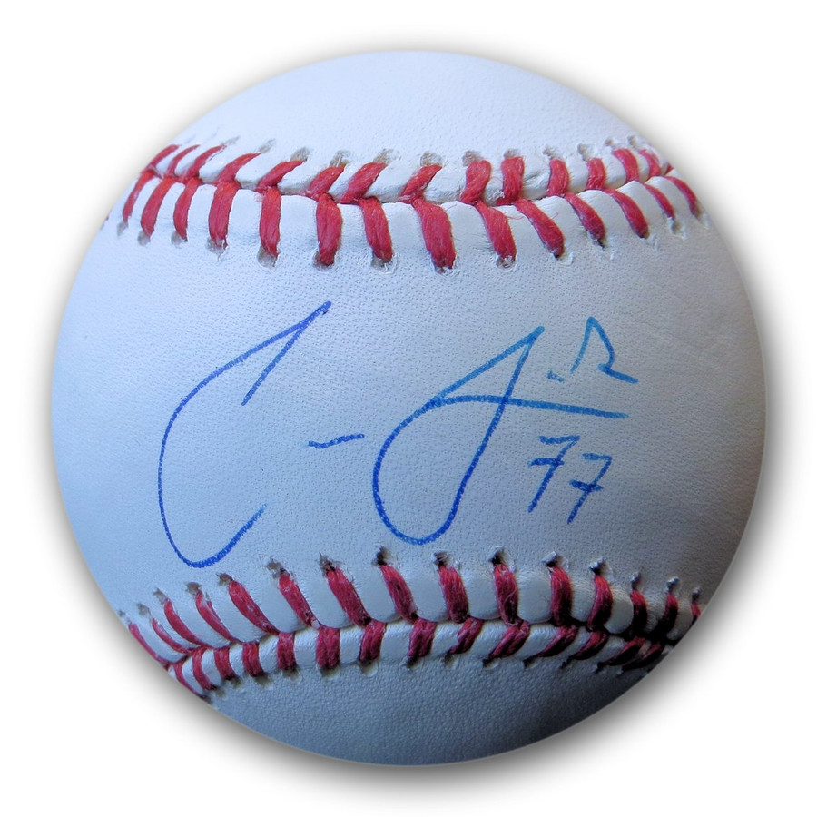 Carlos Frias Signed Autographed MLB Baseball Los Angeles Dodgers COA