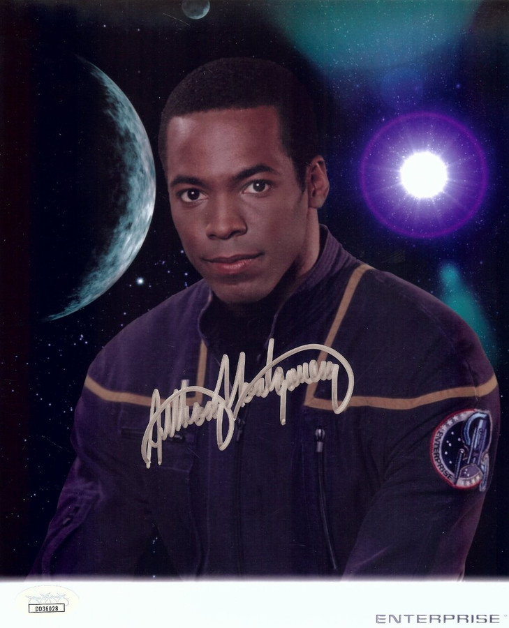 Anthony Montgomery Autographed 8X10 Photo Star Trek Enterprise JSA DD36028