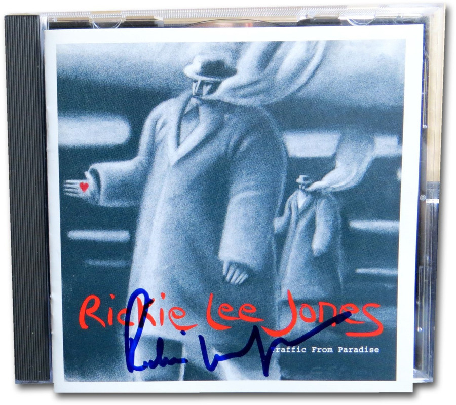 Rickie Lee Jones Signed Autographed CD Cover Traffic From Paradise PSA P94578