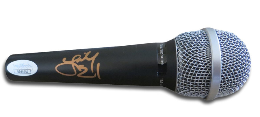 Lindsey Ell Signed Autographed Microphone  JSA DD60750