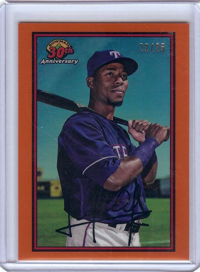 Julio Pablo Martinez 2019 Bowman 30th Anniversary Orange Refractor  #JPM 22/25