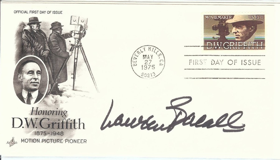 Lauren Bacall Signed Autographed 1st Day Issue Cachet Actress PSA X60359