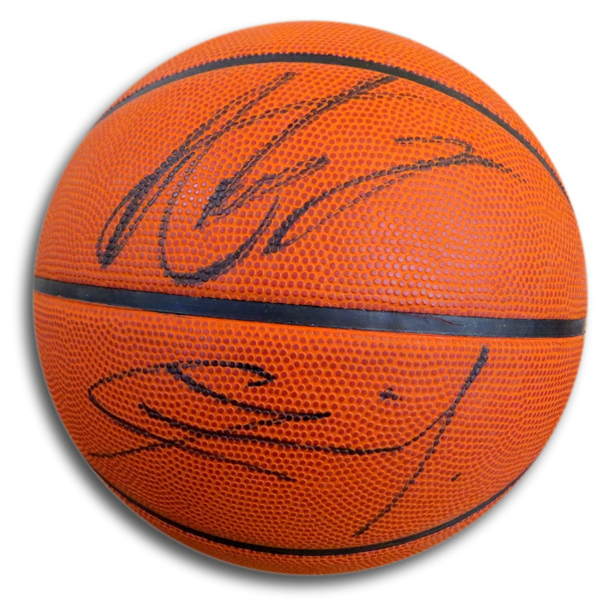 Washington Wizards Multi Signed Autographed Basketball Jamison Butler Arenas COA