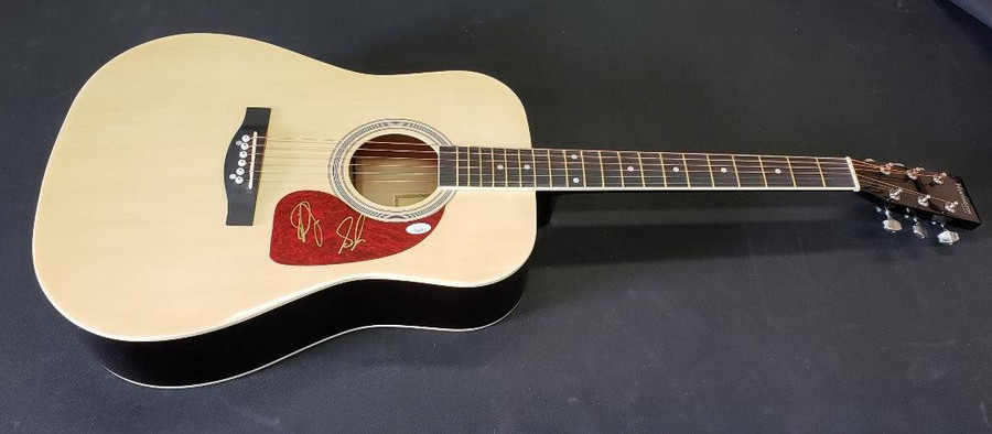 Chase Rice Hand Signed Auto Acoustic Guitar Country Star JSA DD60771