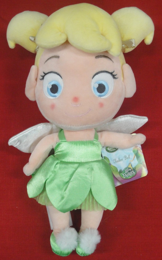 Margaret Kerry Signed Disney Soft Tinker Bell Collectors Doll Peter Pan 12"