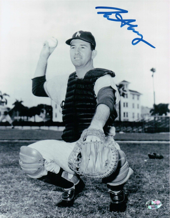 Norm Sherry Signed 8X10 Photo Autograph Los Angeles Dodgers Thick Auto COA