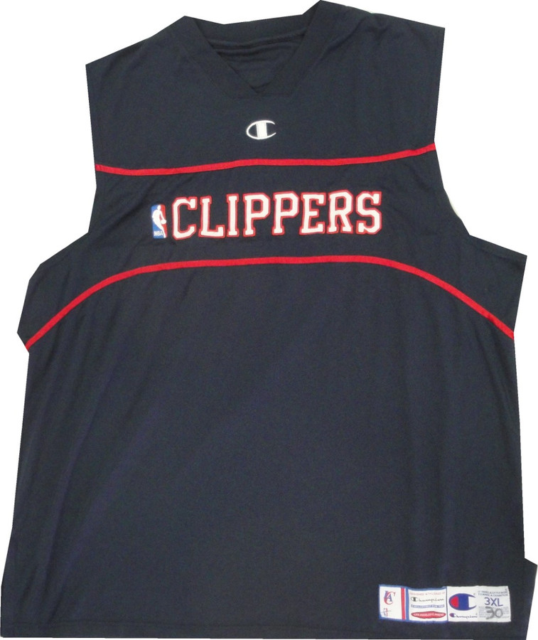 Los Angeles Clippers Champion Game Used Shooting Shirt Player #30 Size 3XL