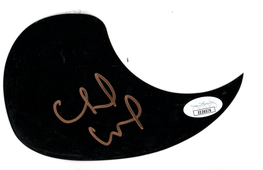 Chuck Wicks Autographed Acoustic Guitar Pickguard Country Star JSA EE36576