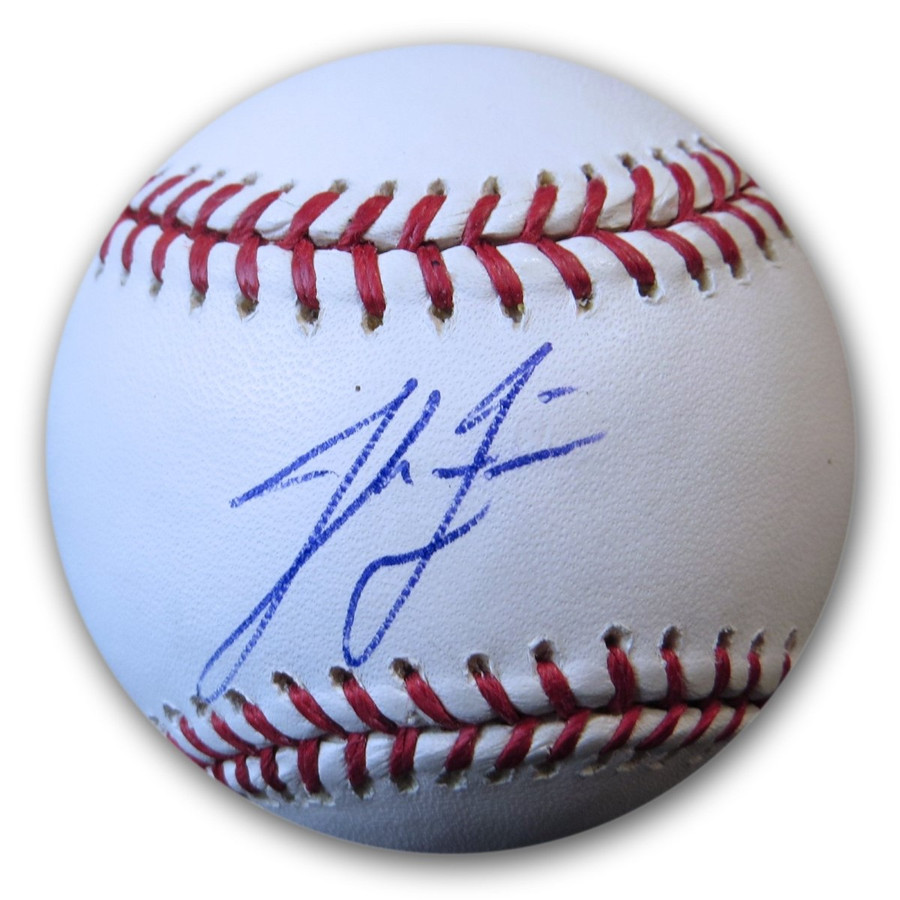 Josh Fields Signed Autographed MLB Baseball Astros Dodgers COA