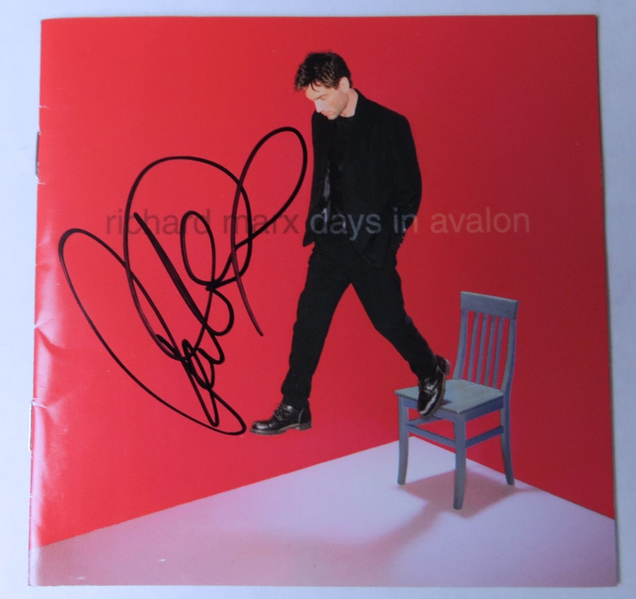 Richard Marx Signed Autographed CD Booklet Insert Days in Avalon JSA EE19997