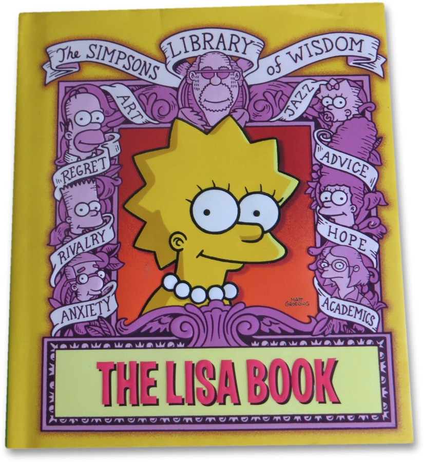 Yeardley Smith Signed Autographed Hardcover Book The Simpsons Lisa Book GV900314