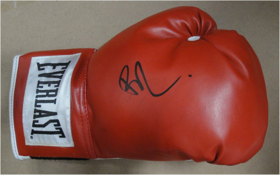 Edgar Ramirez  Hand Signed Autographed Everlast Boxing Glove White Panel Right C