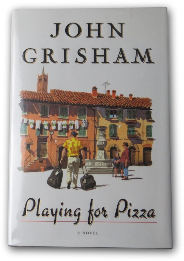 John Grisham Signed Autographed Hardcover Book Playing for Pizza JSA GG06021