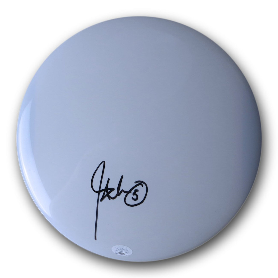 John 5 Signed Autographed 12" Drumhead Marilyn Manson Guitarist JSA GG06043