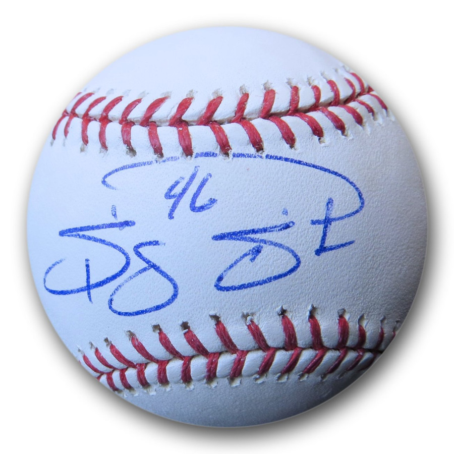 Sergio Santos Signed Autographed MLB Baseball Dodgers Yankees JSA GG06015