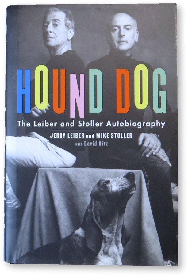 Jerry Leiber Signed Autographed Hardcover Book Hound Dog Elvis JSA GG68786