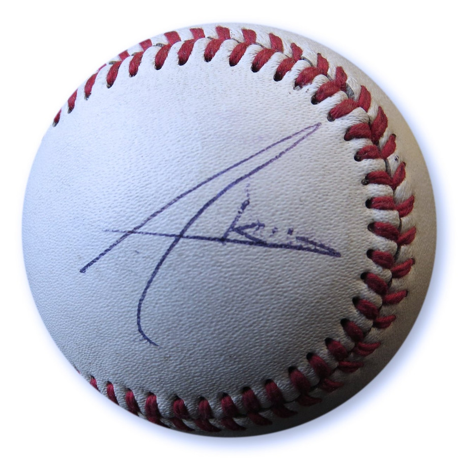 Akon Signed Autographed Baseball Singer Songwriter JSA GG68823