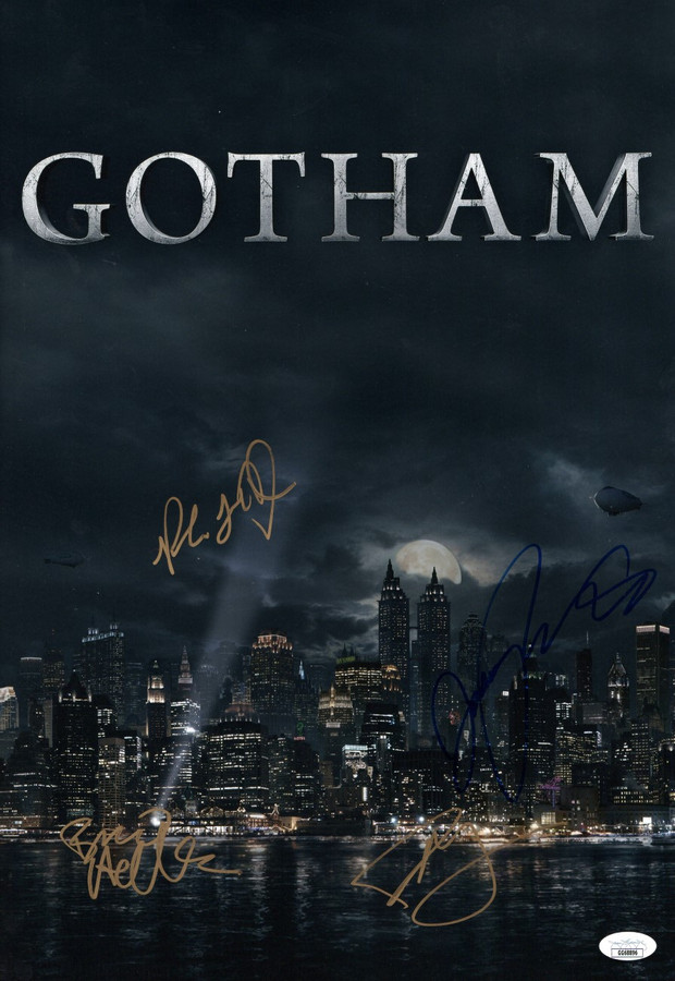 Gotham Multi Signed Autographed 12X18 Photo Pinkett Smith Taylor JSA GG68896
