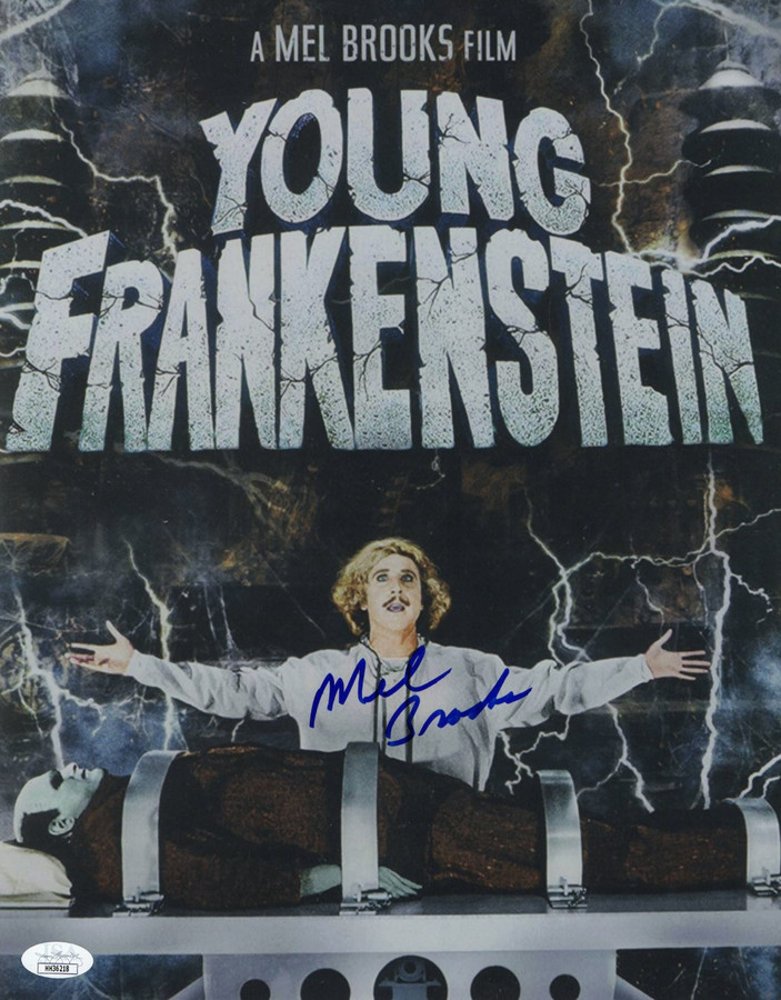 Mel Brooks Signed Autographed 11X14 Photo Young Frankenstein JSA HH36218
