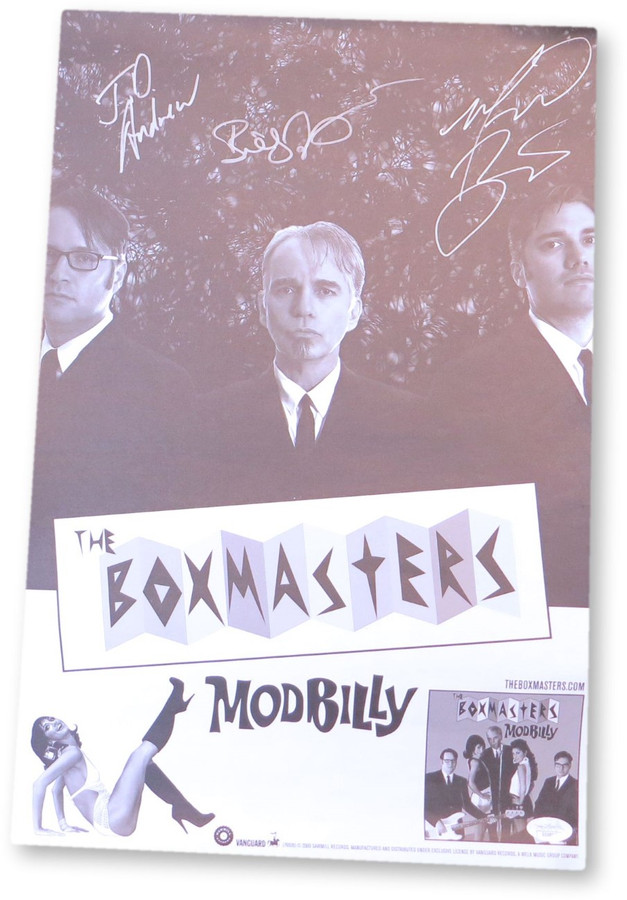 The Boxmasters Signed Autographed 13X19 Poster Billy Bob Thornton JSA GG68076