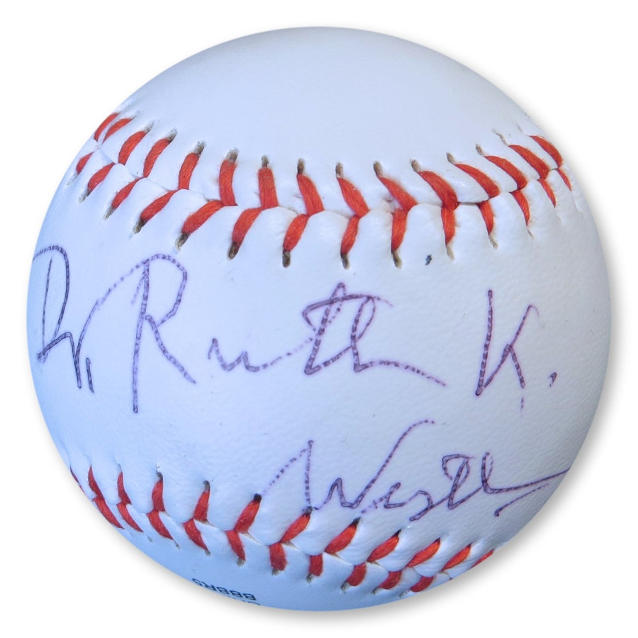 Dr. Ruth Westheimer Signed Autographed Baseball TV Personality GV907426