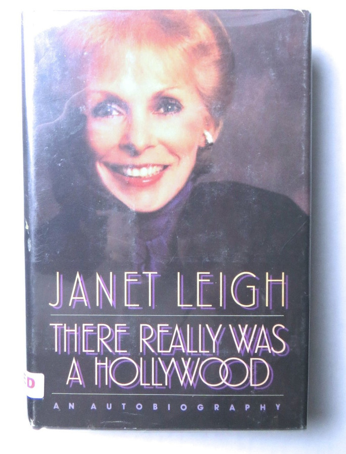 Janet Leigh Signed Autographed Book There Really Was a Hollywood JSA HH36235