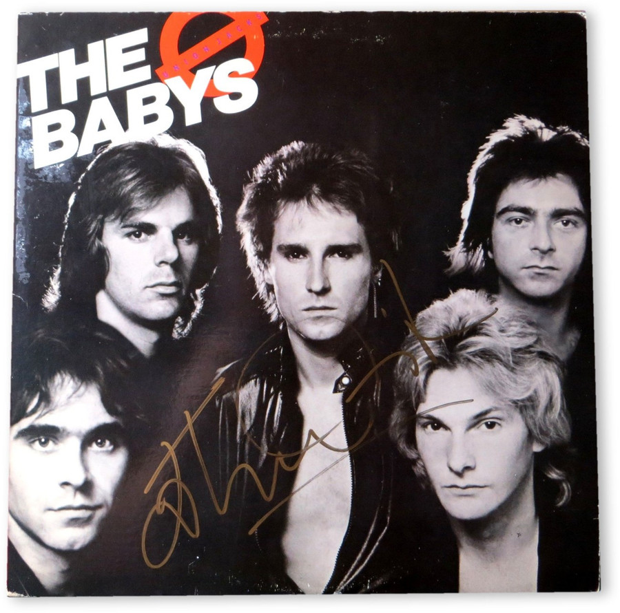 John Waite Signed Autographed Record Album Cover The Babys JSA HH36280