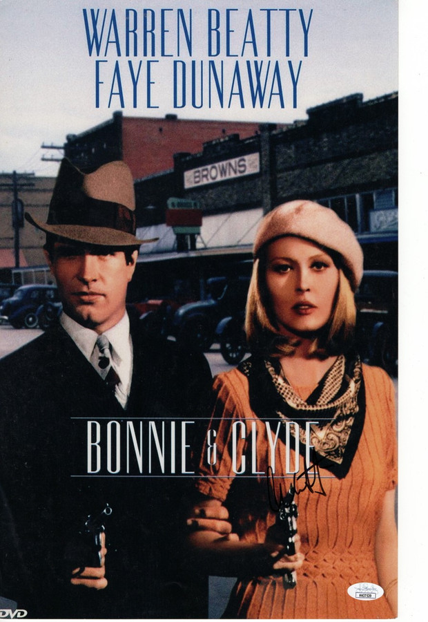 Warren Beatty Signed Autographed 11X17 Photo Bonnie and Clyde JSA HH37539