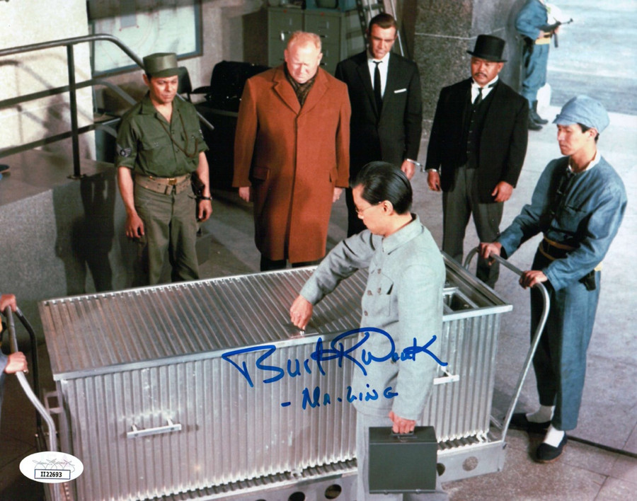 Burt Kwouk Signed Autographed 8X10 Photo James Bond Goldfinger Ling JSA II22693