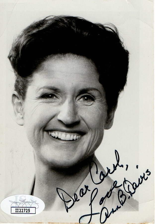 Ann B. Davis Signed Autographed Vintage Photo The Brady Bunch Alice JSA II22725